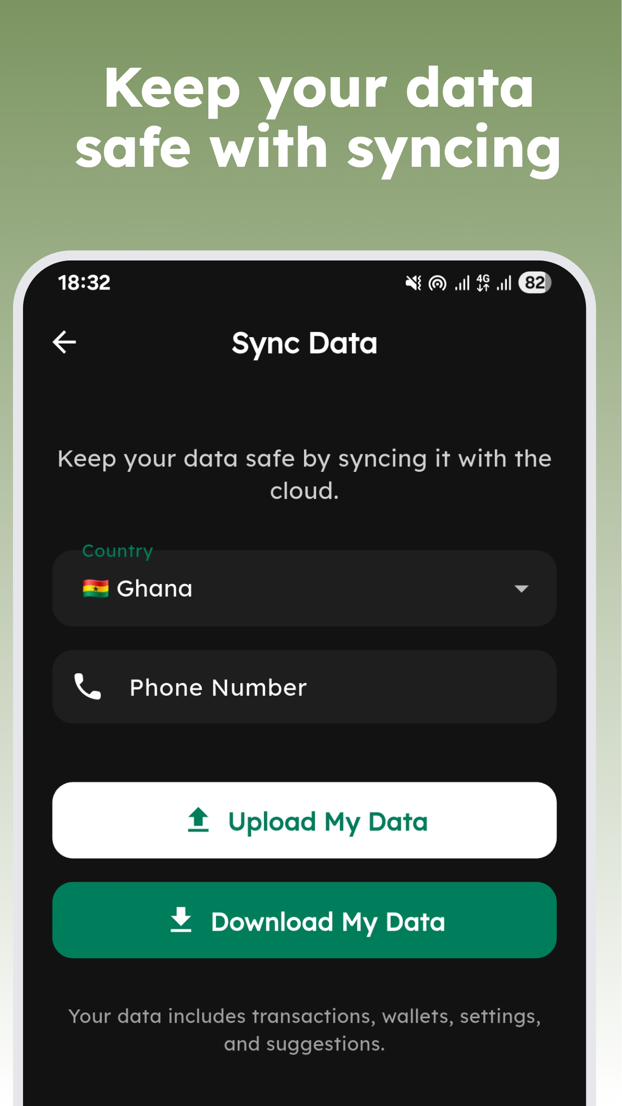Secure cloud sync and backup